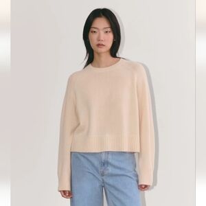 Everlane Soft Pink Blush Cashmere Sweater